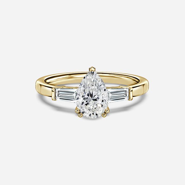 Kenzo Yellow Gold Engagement Ring