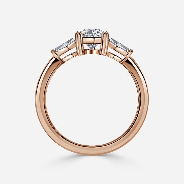 Kenzo Rose Gold Engagement Ring