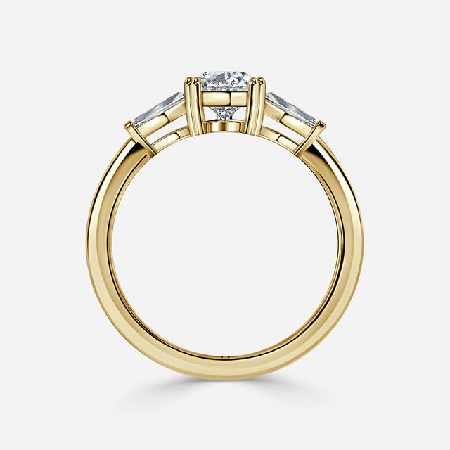 Kenzo Yellow Gold Engagement Ring
