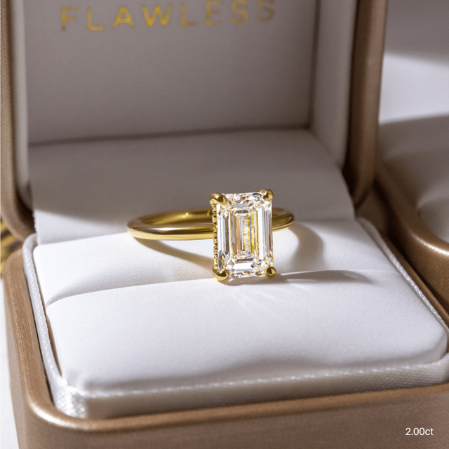 Kate Yellow Gold Engagement Ring
