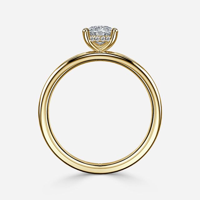 Kate Yellow Gold Engagement Ring