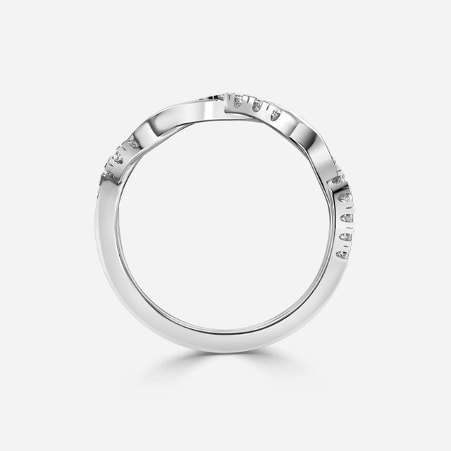 Tainia Platinum Wedding Ring
