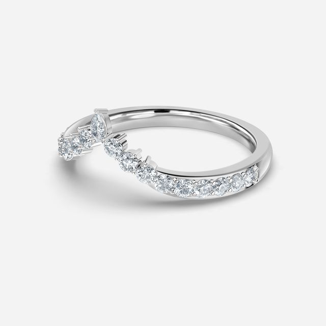 Ariel Platinum Wedding Ring
