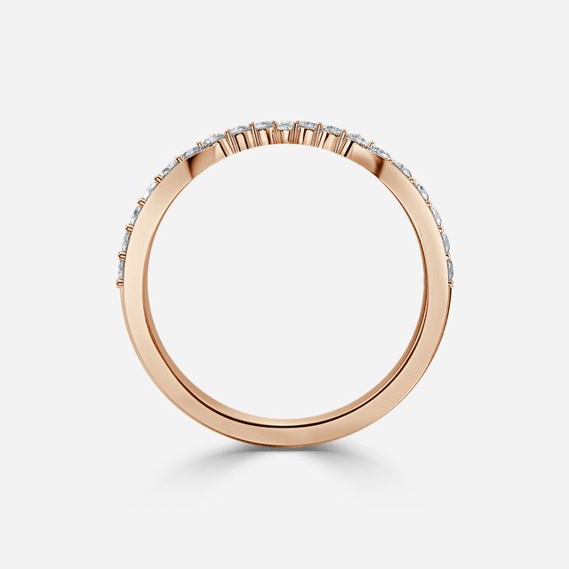 Ariel Rose Gold Wedding Ring