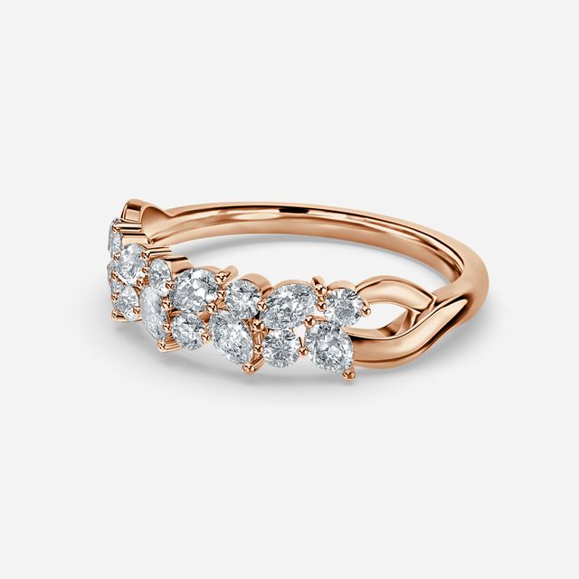 Zara Rose Gold Eternity Ring