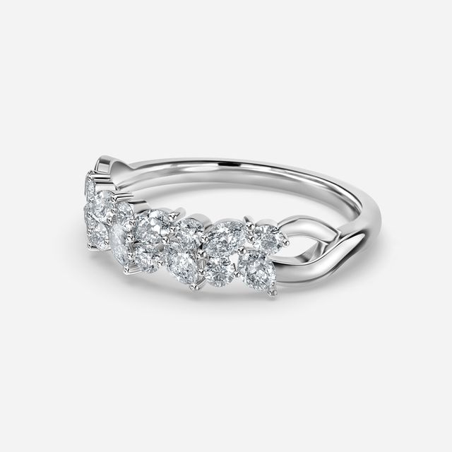 Zara White Gold Eternity Ring