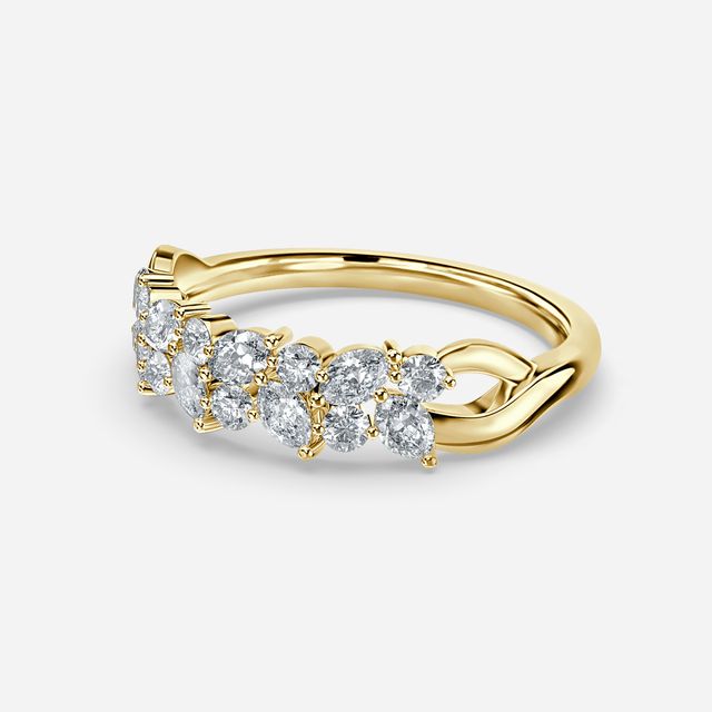 Zara Yellow Gold Eternity Ring