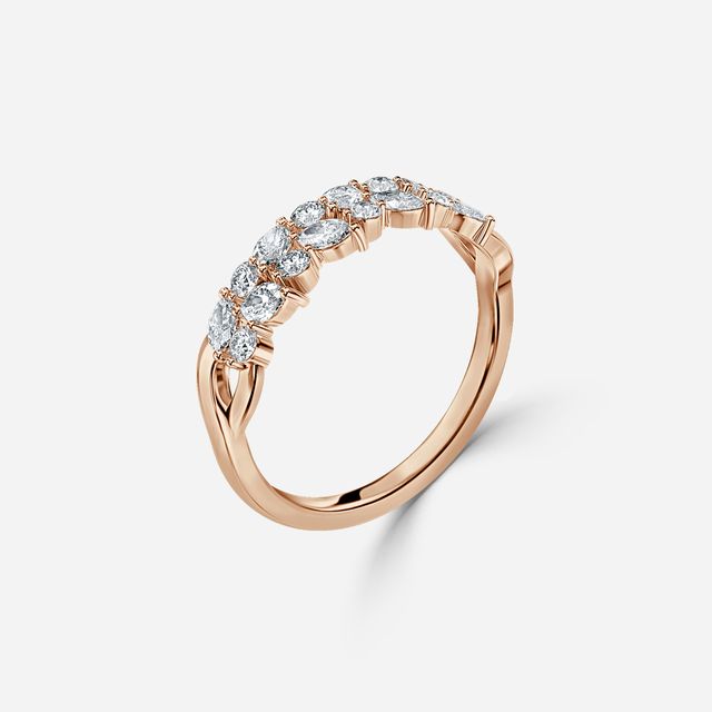 Zara Rose Gold Eternity Ring