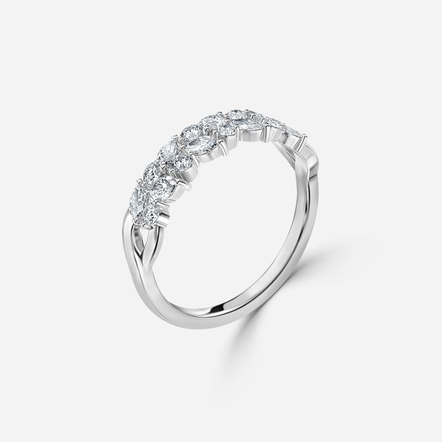 Zara White Gold Eternity Ring