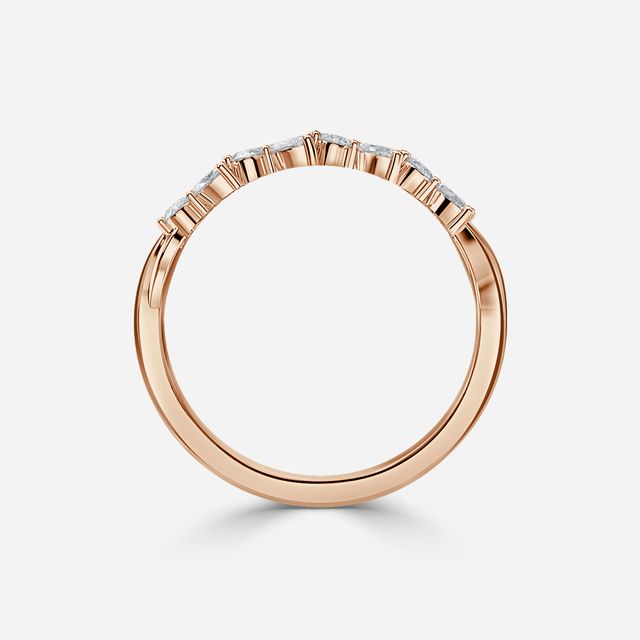 Zara Rose Gold Eternity Ring