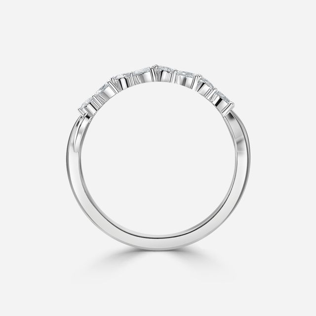 Zara White Gold Eternity Ring