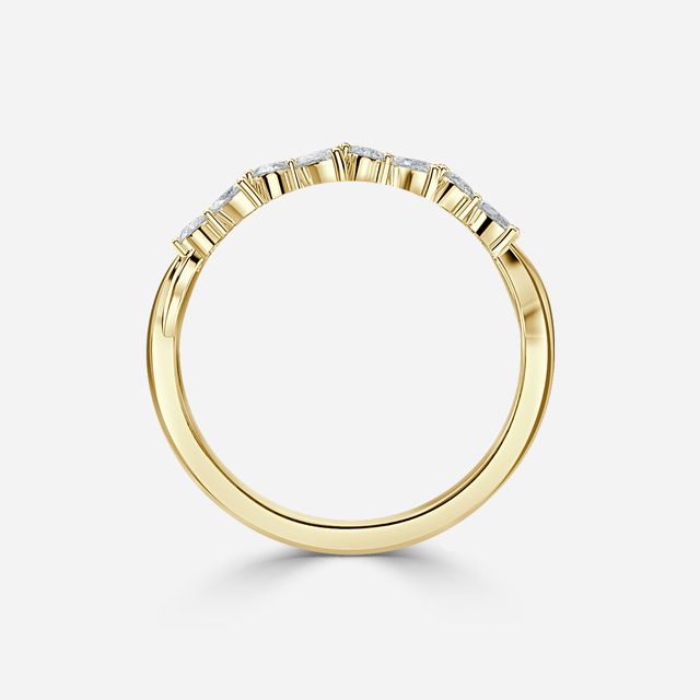 Zara Yellow Gold Eternity Ring