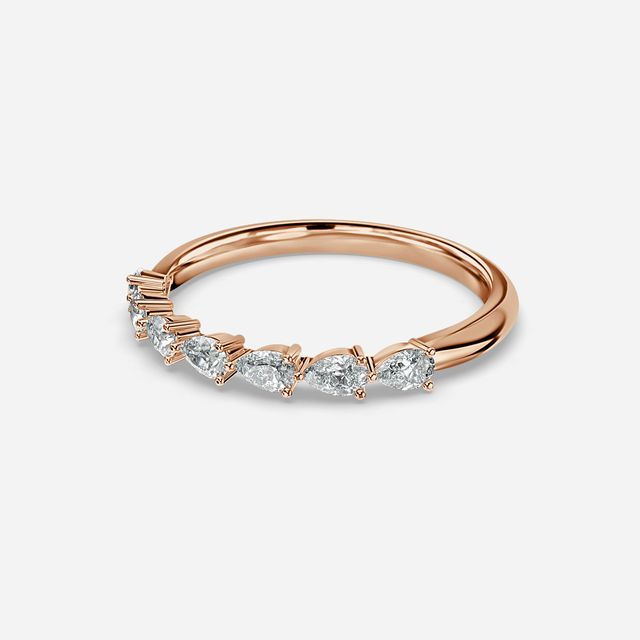 Scarlett Rose Gold Eternity Ring