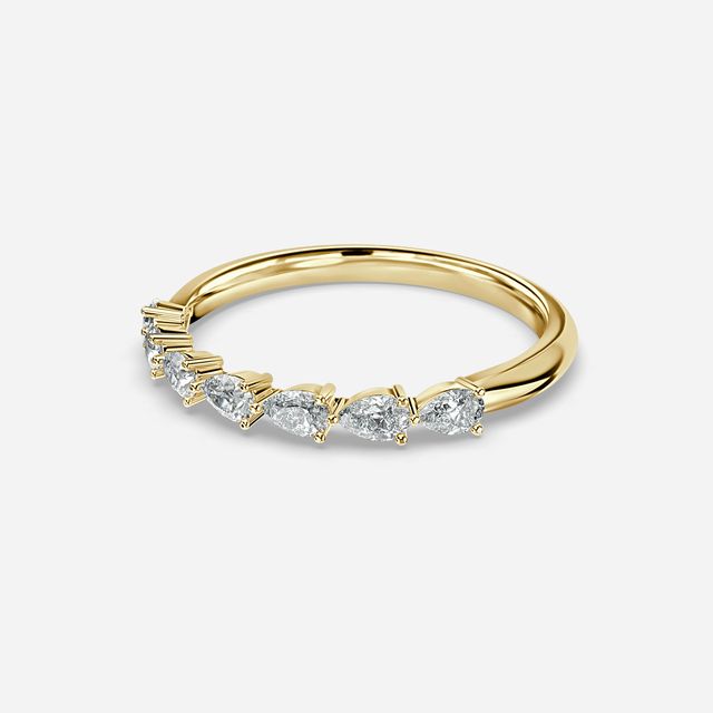 Scarlett Yellow Gold Eternity Ring