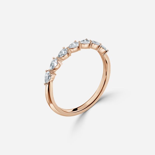 Scarlett Rose Gold Eternity Ring