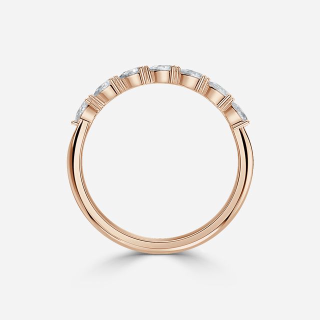 Scarlett Rose Gold Eternity Ring