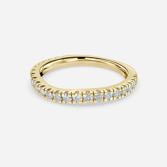 Luna Yellow Gold Wedding Ring