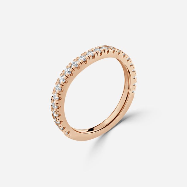 Luna Rose Gold Wedding Ring