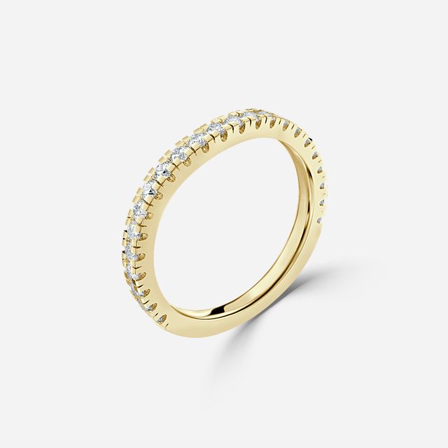 Luna Yellow Gold Wedding Ring