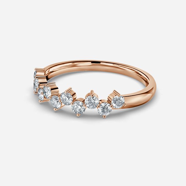 Jaipur Rose Gold Wedding Ring