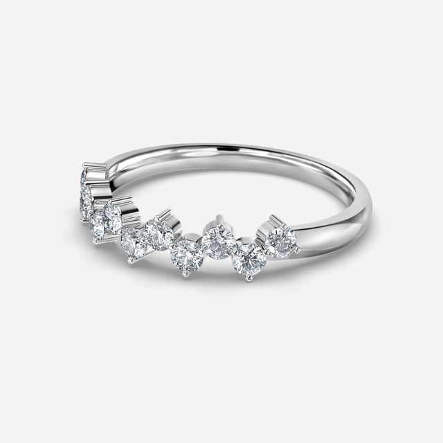 Jaipur Platinum Wedding Ring