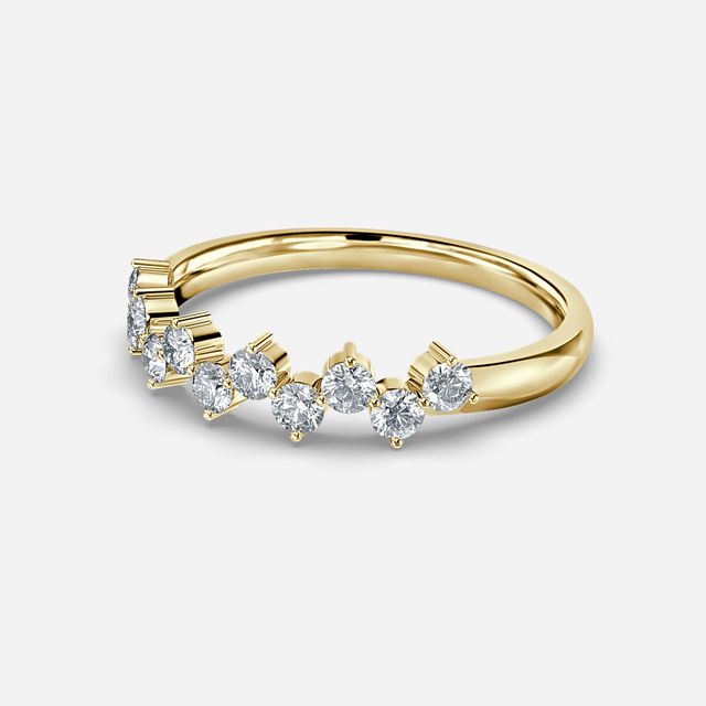 Jaipur Yellow Gold Wedding Ring