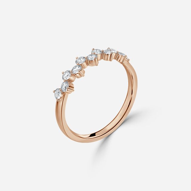 Jaipur Rose Gold Wedding Ring