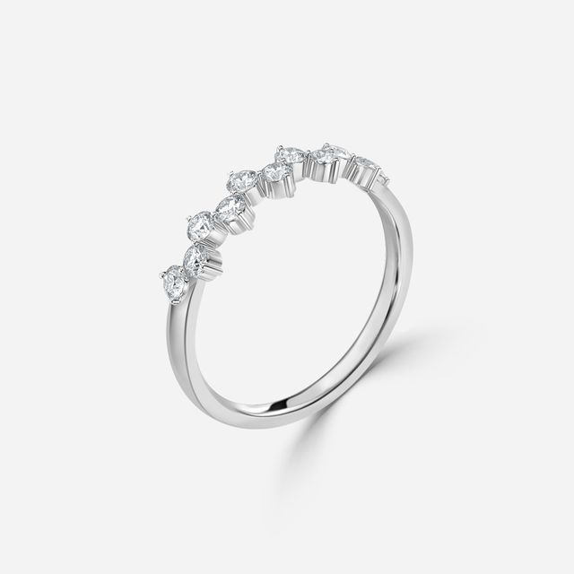 Jaipur Platinum Wedding Ring