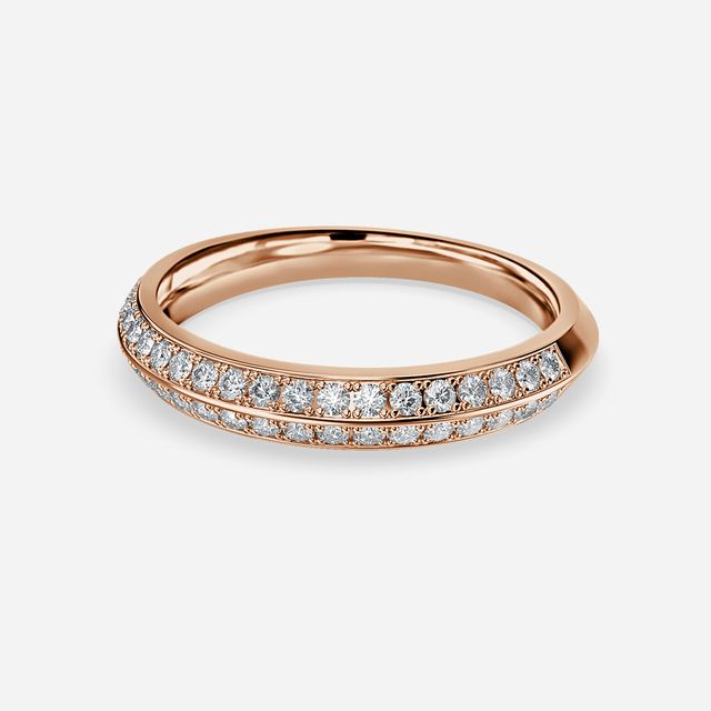 Florence Rose Gold Wedding Ring