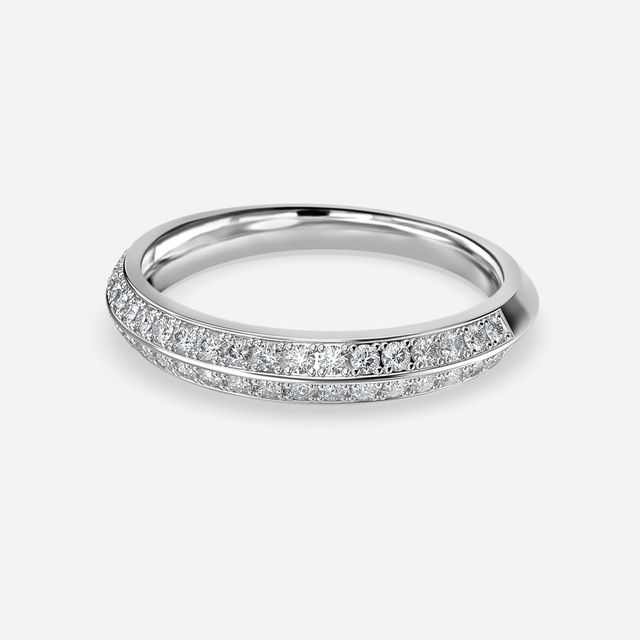 Florence White Gold Wedding Ring