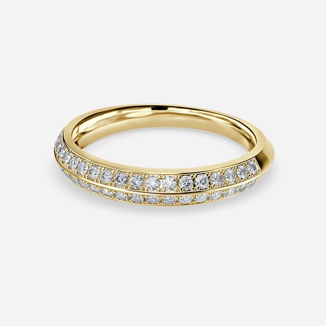 Florence Yellow Gold Wedding Ring