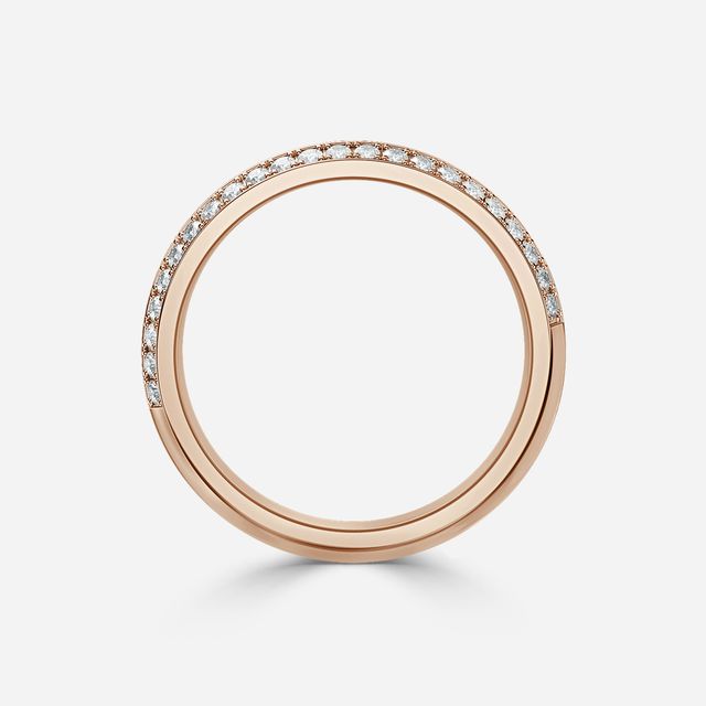 Florence Rose Gold Wedding Ring