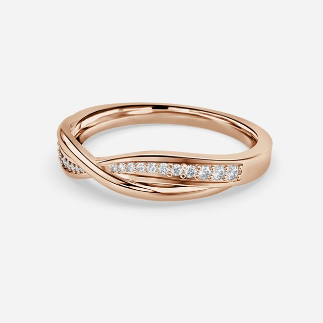 Kaveri Rose Gold Wedding ring