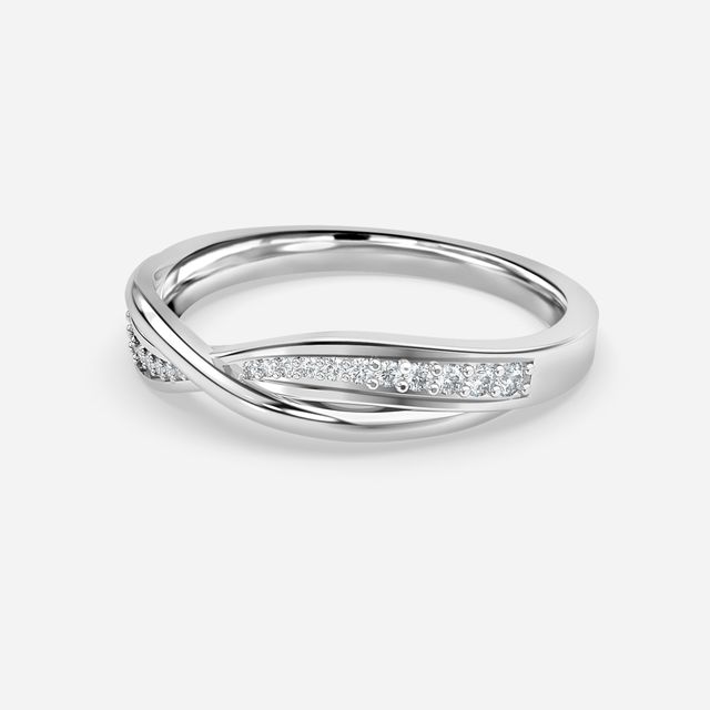Kaveri Platinum Wedding ring