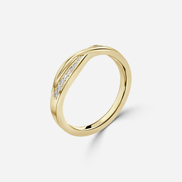 Kaveri Yellow Gold Wedding ring