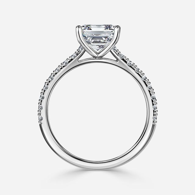 Jiani White Gold Engagement Ring