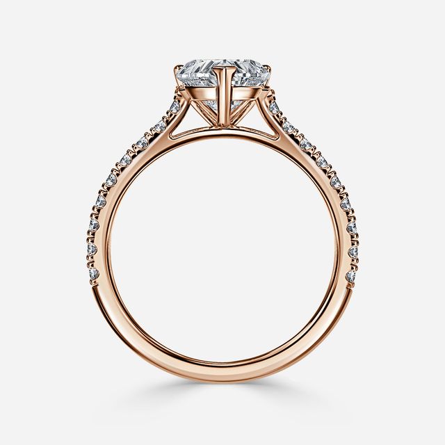 Jiani Rose Gold Engagement Ring
