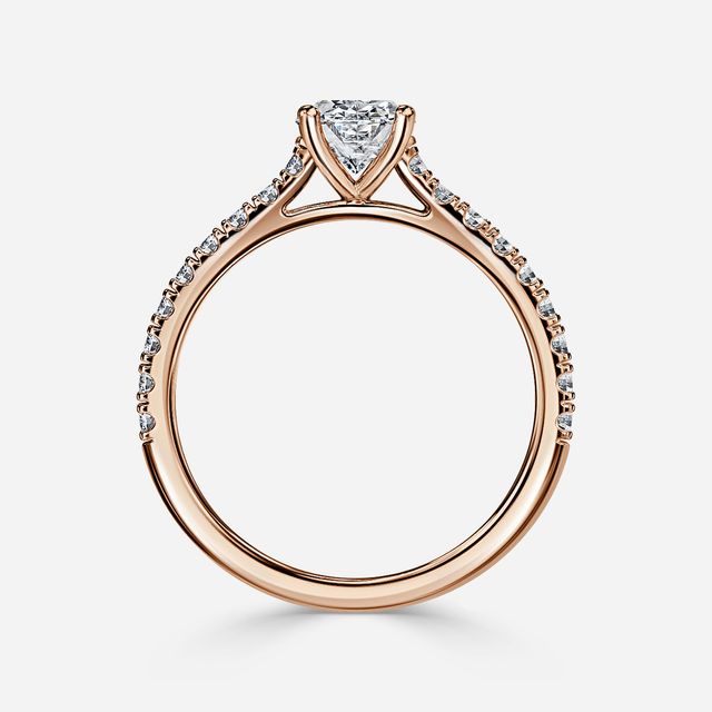 Jiani Rose Gold Engagement Ring