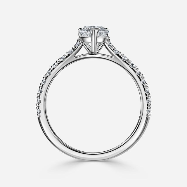 Jiani Platinum Engagement Ring
