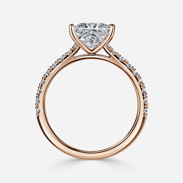 Jiani Rose Gold Engagement Ring