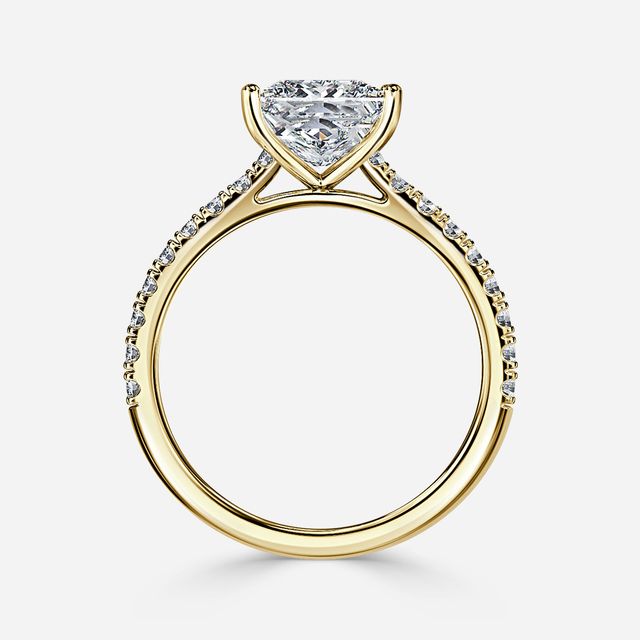 Jiani Yellow Gold Engagement Ring