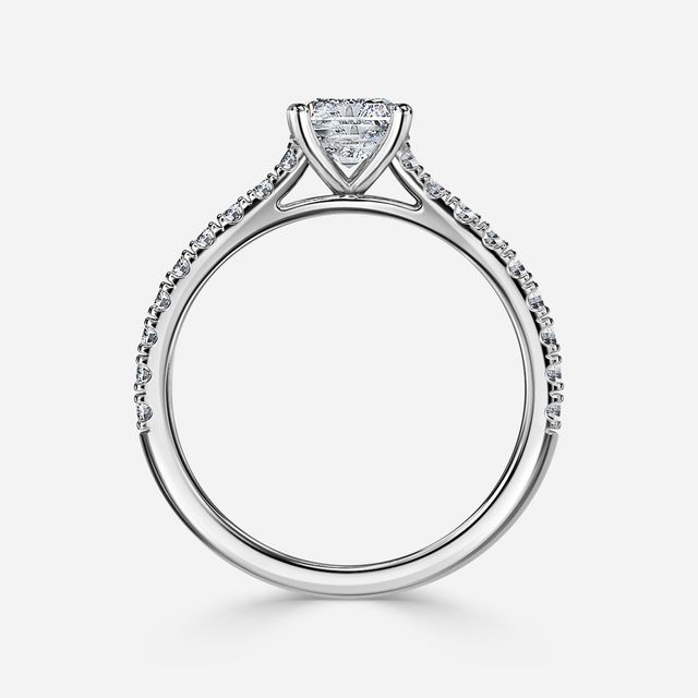 Jiani Platinum Engagement Ring