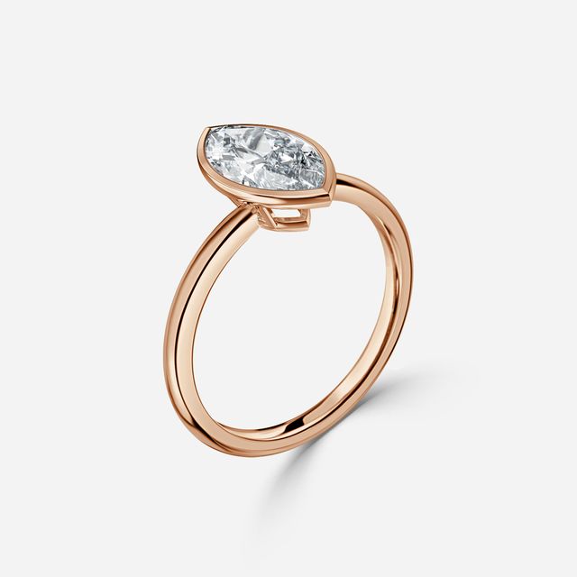 Chloe Rose Gold Engagement Ring