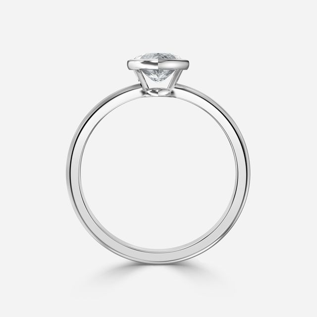Chloe White Gold Solitaire Engagement Ring