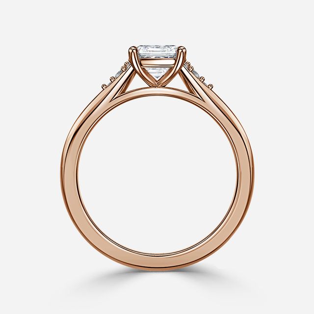 Francis Rose Gold Engagement Ring