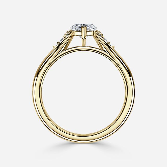 Francis Yellow Gold Engagement Ring