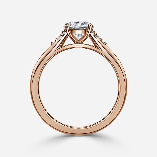 Francis Rose Gold Engagement Ring