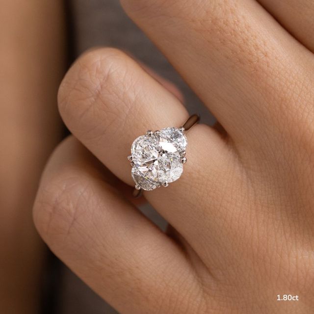 Moonlight Platinum Engagement Ring