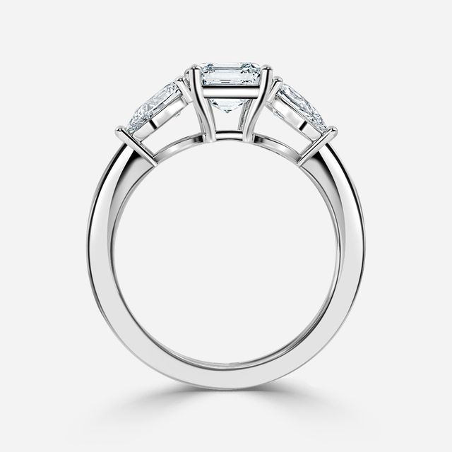 Nimi White Gold Trilogy Engagement Ring