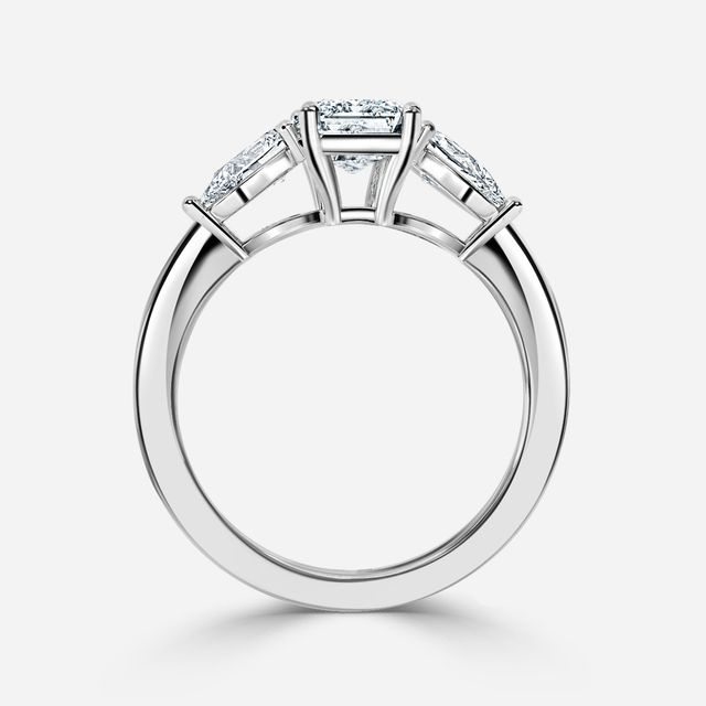 Nimi White Gold Trilogy Engagement Ring